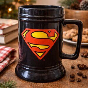 Superman Logo Mug DC Comics Superhero Coffee Cup